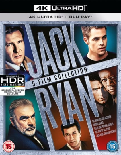 Jack Ryan: 5-film Collection Branagh Kenneth, Robinson Phil Alden, Noyce Phillip, McTiernan John