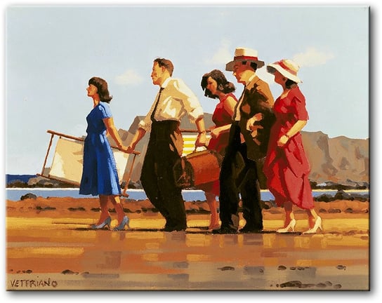 Jack Vettriano, On happy days. - PR05807 PRINTORAMA