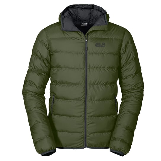 Jack Wolfskin Helium Jkt M 1200573-4129, Mężczyzna, Kurtka, Zielony Jack Wolfskin