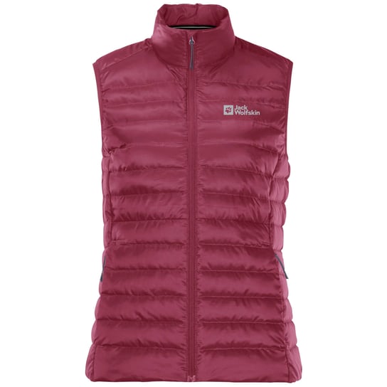 Jack Wolfskin Pack & Go Down Vest W 1207031-2198, Kobieta, Bezrękawnik, Czerwony Jack Wolfskin