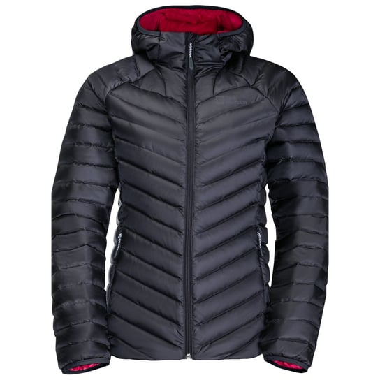 Jack Wolfskin Passamani Down Hoody W 1207101-1388, Kobieta, Kurtka, Szary Jack Wolfskin