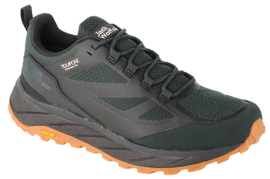 Jack Wolfskin Terraventure Texapore Low M 4051621-4161, Męskie, buty trekkingowe, Zielony Jack Wolfskin