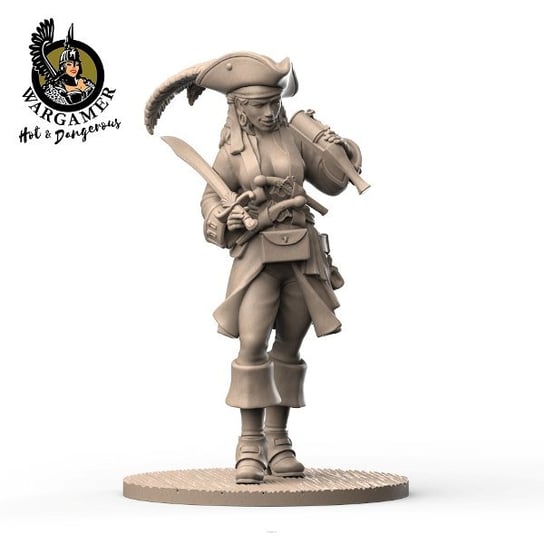Jackie, the Pirate (28 mm) Wargamer