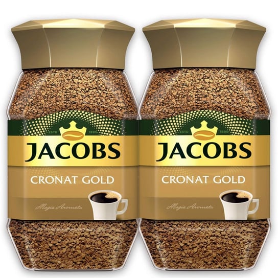 Jacobs Cronat Gold Kawa rozpuszczalna 200 g x 2 sztuk Jacobs