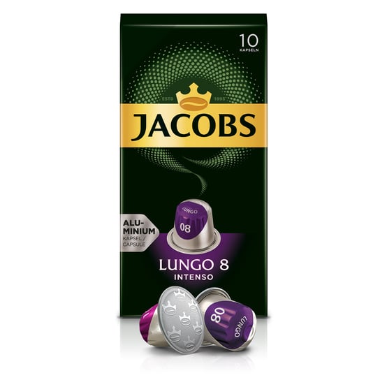Jacobs, kawa kapsułki Lungo Intenso, 10 kapsułek Jacobs