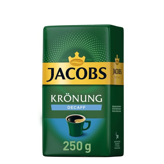 Jacobs, kawa mielona Kronung bez kofeiny, 250 g Jacobs