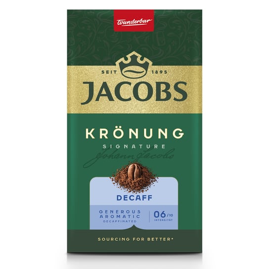 Jacobs, kawa mielona Kronung bez kofeiny, 250 g Jacobs