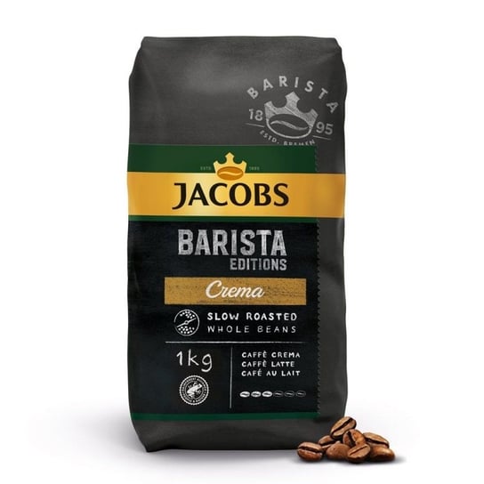 Jacobs, kawa ziarnista Barista Crema, 1 kg Jacobs