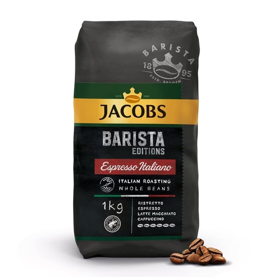 Jacobs, kawa ziarnista Barista Italiano Espresso, 1 kg Jacobs