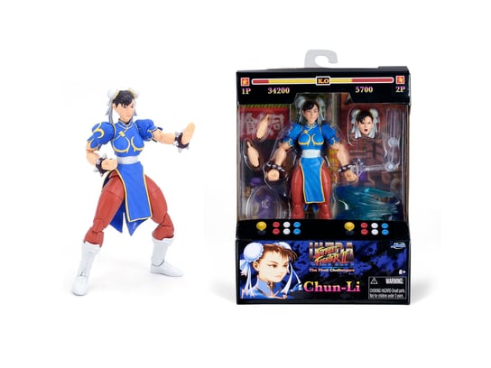 Jada, figurka kolekcjonerska, Chun-Li z Street Fighter Jada