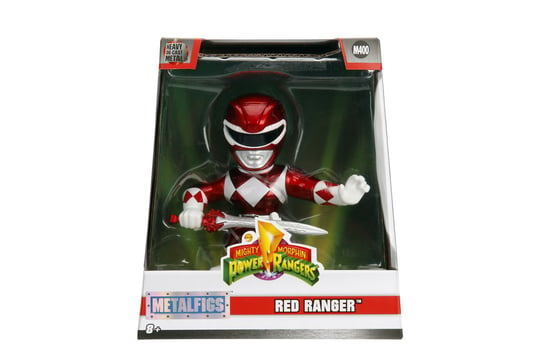 Jada, Figurka kolekcjonerska, Power Ranger 4" Red Ranger Jada