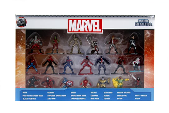 Jada, figurki Marvel  1.65", zestaw Jada