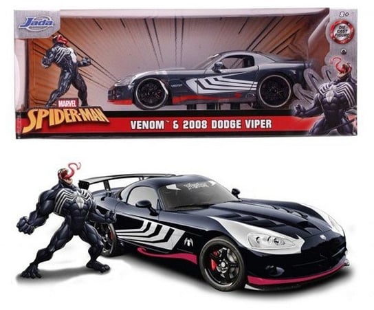 Jada Marvel Spider Man Venom Dodge Viper 2008 1:24 Jada