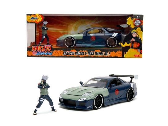 JADA, Naruto 93 Mazda RX-7 z figurką 1:24 Jada