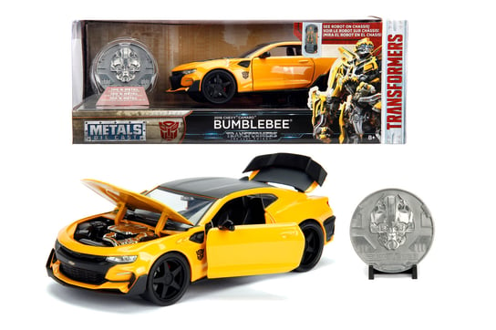 Jada, pojazd 1:24, kolekcjonerski Transformers Bumblebee Jada
