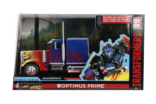 Jada, pojazd kolekcjonerski Transformers T1 Optimus Prime 1:24 Jada