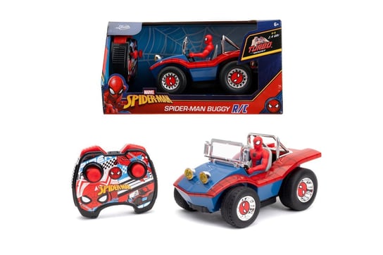 JADA Pojazd RC Spider-Man Buggy 1:24 z figurką Jada