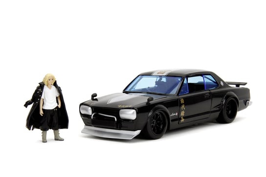 JADA TOKYO REVENGERS 1971 NISSAN SKYLINE GT-R + FIGURKA MIKEY 1:24 253255064 Jada