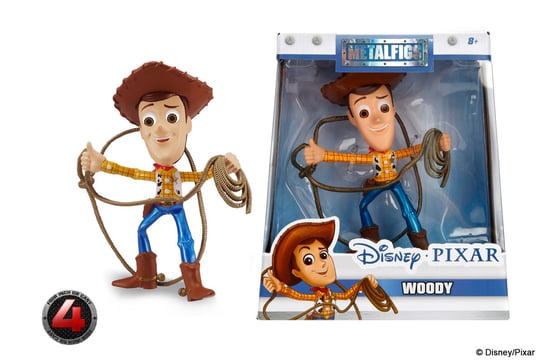 Jada, Toy Story, Metalowa Figurka kolekcjonerska, Woody Jada