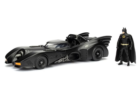 Jada Toys, model samochodu Batman Diecast 1/24 1989 Batmobile (Wraz z figurką Batman) Jada
