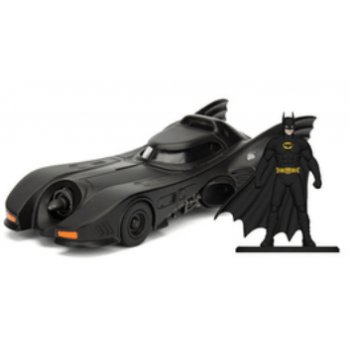 Jada Toys, model samochodu Batman Diecast 1/32 1989 Batmobile (Wraz z figurką Batman) Jada