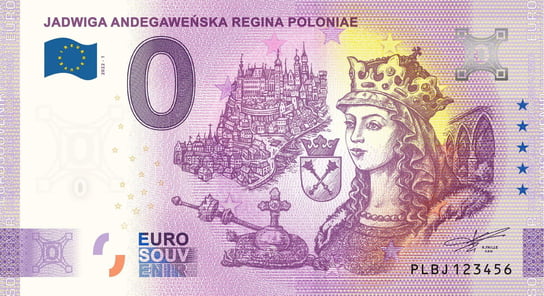 Jadwiga Andegaweńska Regina Poloniae - banknot Inny producent
