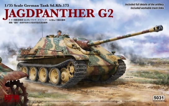Jagdpanther G2 Sd.Kfz.173 1:35 Rye Field Model 5031 Rye Field Model