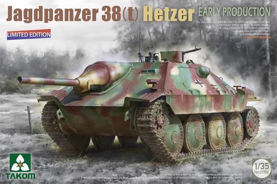 Jagdpanzer 38(t) Hetzer Early Production 1:35 Takom 2170X Takom