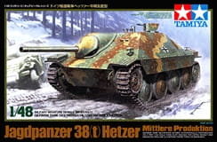 Jagdpanzer 38(T) Hetzer (Mid Production) 1:48 Tamiya 32511 Tamiya