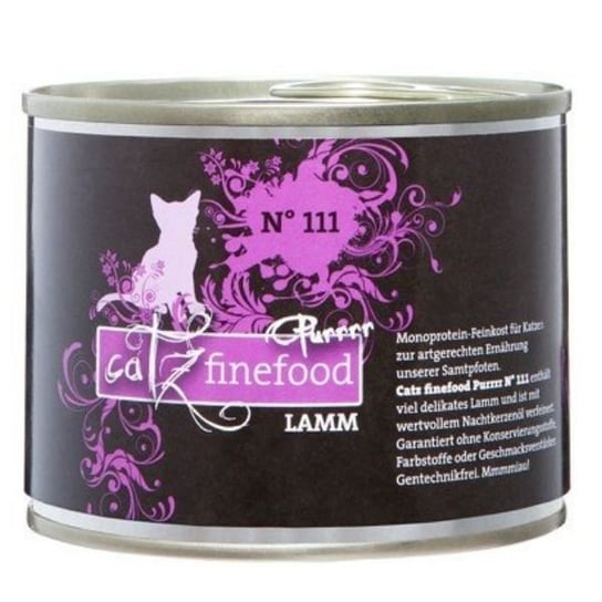 Jagnięcina dla kotów Catz Finefood Purrrr No, 111, 400 g Catz Finefood