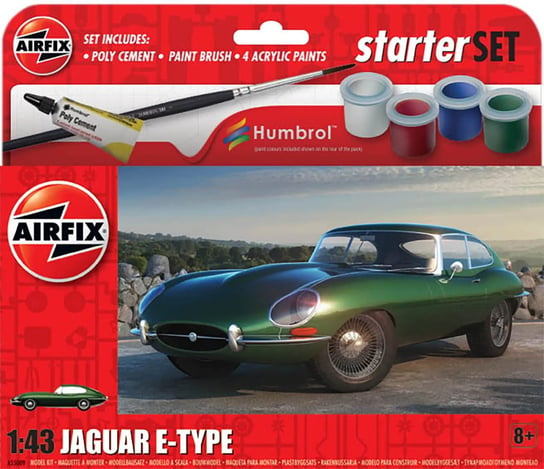 Jaguar E-Type Starter Set 1:43 Airfix A55009 Airfix
