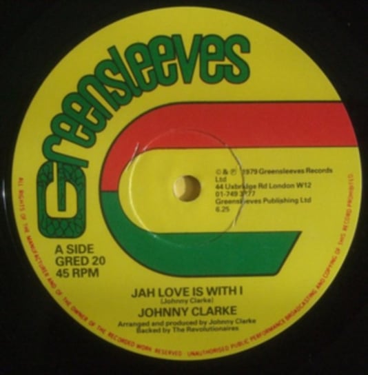 Jah Love Is With I, płyta winylowa Clarke Johnny