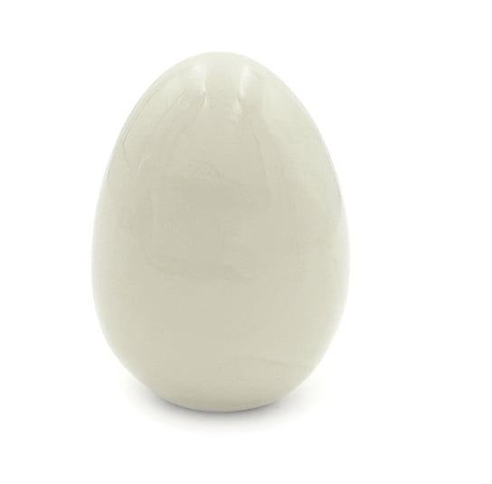 Jajko ceramiczne wielkanocne do stroika, szare, 4 cm Inny producent