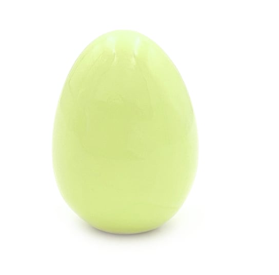 Jajko ceramiczne wielkanocne do stroika, zielone, 4 cm Inny producent