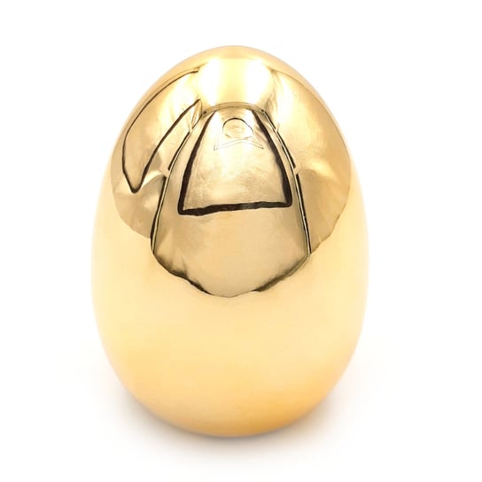 Jajko ceramiczne wielkanocne do stroika, Złote, 4 cm Inny producent