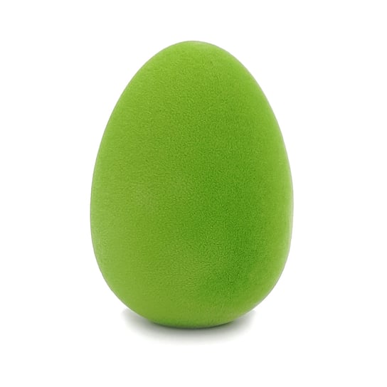 Jajko Wielkanocne Duże, Zielone, Flokowane, 10 Cm, 1 szt. Inna marka