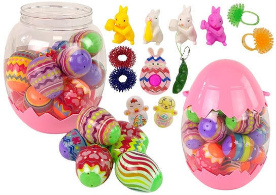Jajo Dekoracja Wielkanoc Pisanki Niespodzianka Figurki Fidget Toys 18 Sztuk Inne