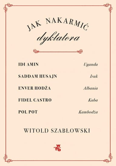 Jak nakarmić dyktatora Szabłowski Witold