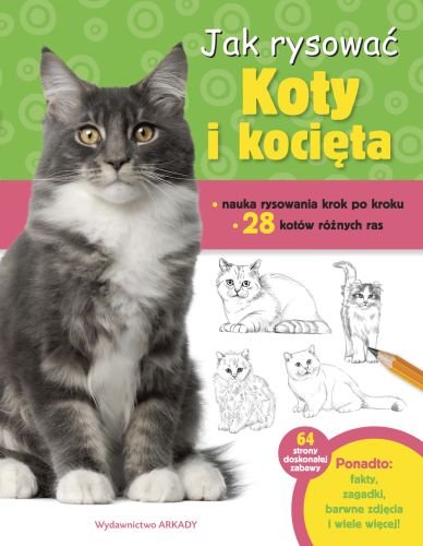 Jak rysować koty i kocięta Cuddy Robbin