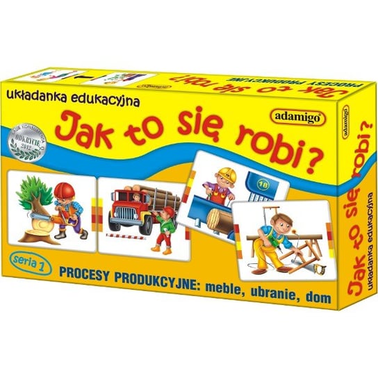 Jak to się robi?, gra edukacyjna, Adamigo Adamigo