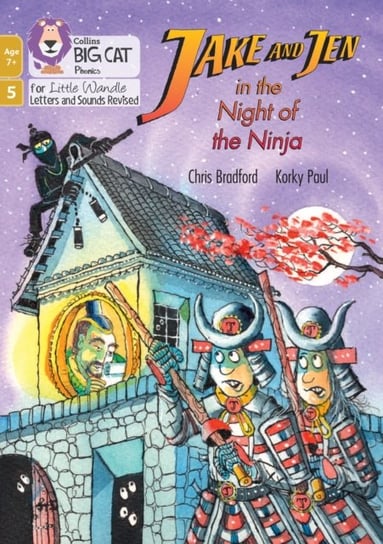 Jake and Jen in the Night of the Ninja: Phase 5 Set 5 Bradford Chris