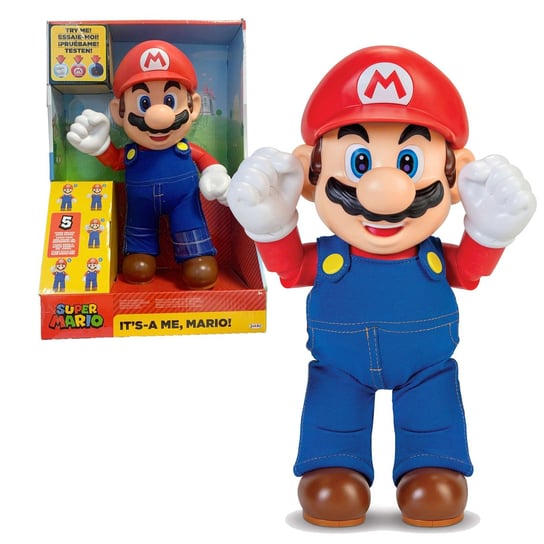 Jakks 40430 Super Mario figurka It's Me Mario Mario
