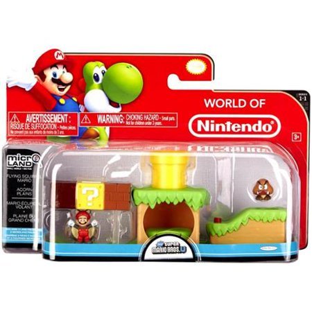 JAKKS PACYFIC, Figurka kolekcjonerska, Nintendo Acorn Plains Mario bóbr 68545, W1 3pak Jakks Pacific