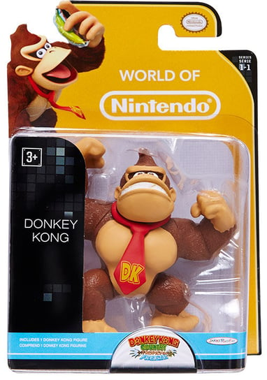 Jakks Pacyfic, Nintendo, Figurka kolekcjonerska, W1 Donkey Kong, 78283 Jakks Pacific