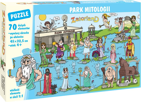 Jako, puzzle, Park mitologii, 70 el. Jako