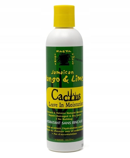 Jamaican Mango & Lime, Cactus Leave In Moisturizer, Odżywka do włosów, 237ml Jamaican Mango & Lime