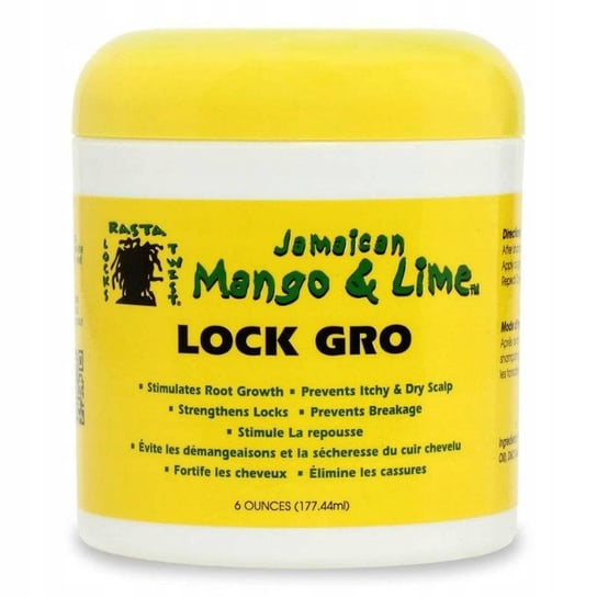 Jamaican Mango & Lime Lock Gro, Odżywka do włosów, 177ml Jamaican Mango & Lime