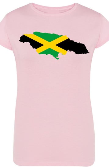 Jamajka Damski Modny T-Shirt Nadruk Rozm.XL Inna marka