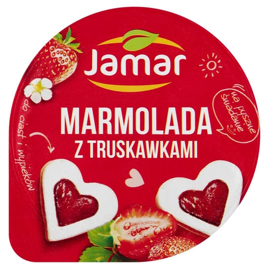 Jamar Marmolada z truskawkami 250 g Inna marka