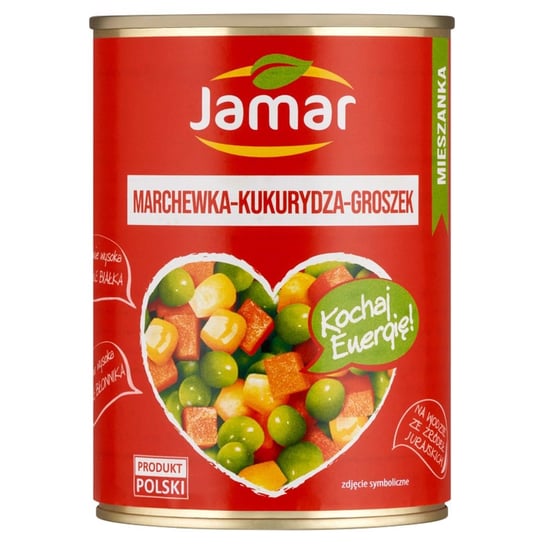 Jamar Mieszanka marchewka groszek kukurydza 380 g Inna marka